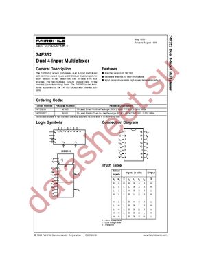 74F352PC datasheet  